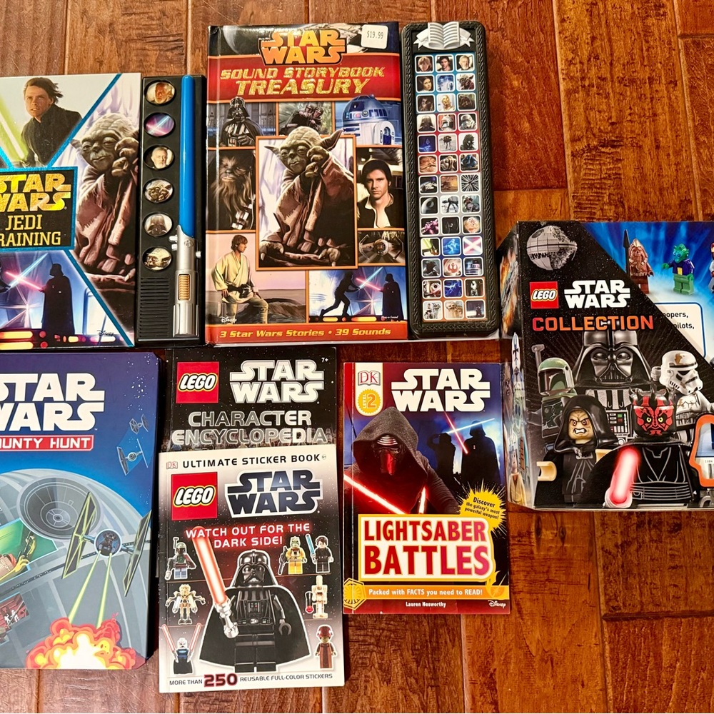 Star Wars Books and LEGO Bundle
